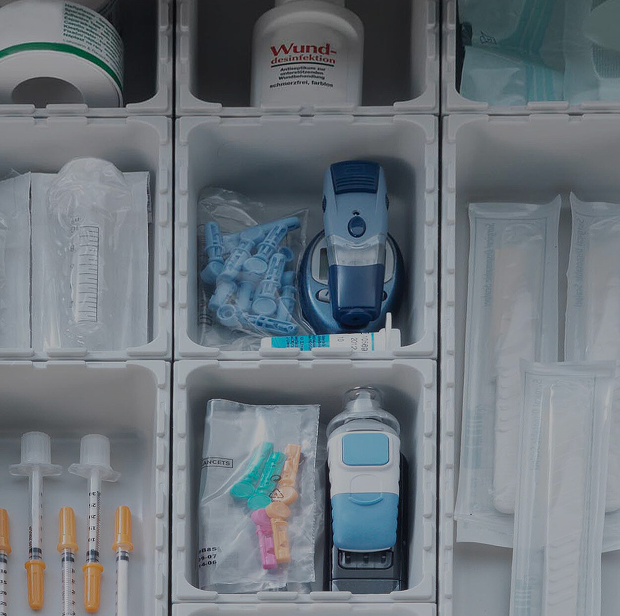 rose plastic medical packaging lab and diagnosis.